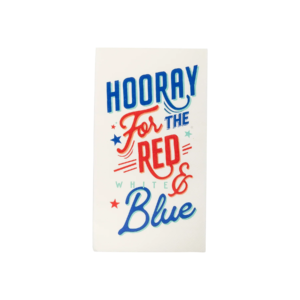 Red White and Blue Dinner Napkin